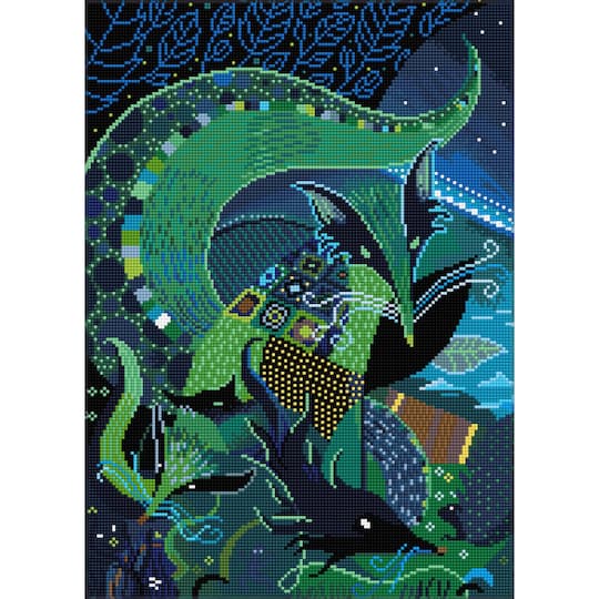 Diamond Dotz® Intermediate Forest Fox Diamond Art Painting Kit